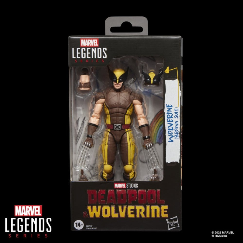 Deadpool & Wolverine Marvel Legends Action Figure Wolverine (Brown Suit) 15 cm 11