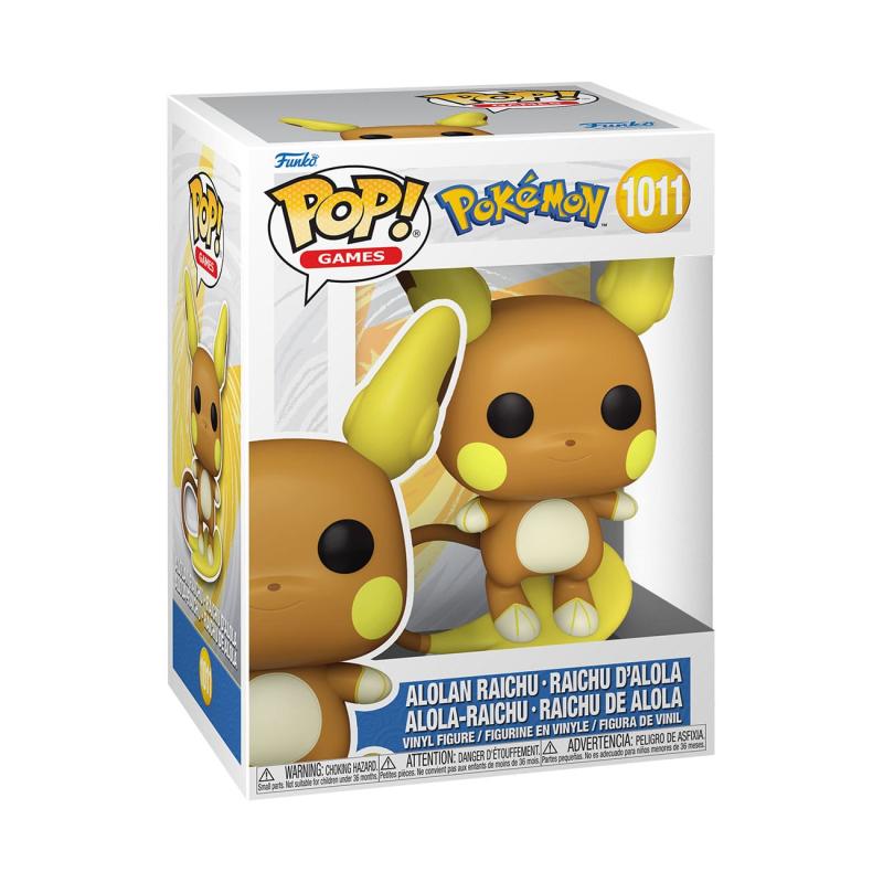 Pokemon POP! Games Vinyl Figure Raichu(Alolan)(EMEA) 9 cm