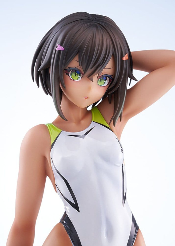 Arms Note PVC Figure 1/7 Buchou-chan of the Swimming Club White Swimsuit Ver. 22 cm 2