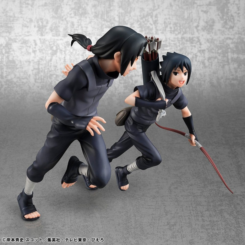 Naruto Shippuden G.E.M. Series PVC Figures 2-Pack Itachi Uchiha & Sasuke (Repeat) 4