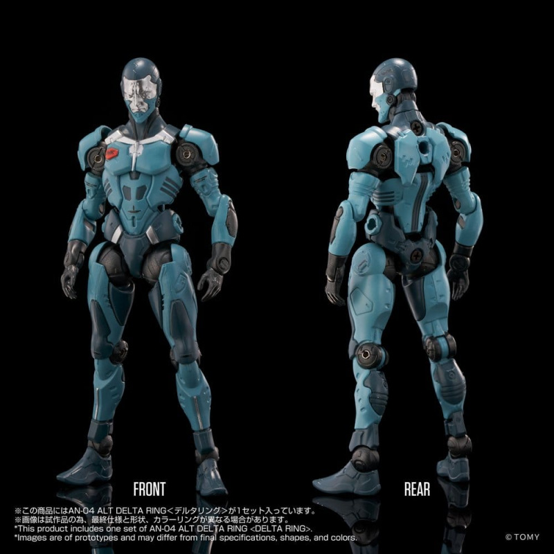 Altered Nano Action Figure AN-04 Alt Delta Ring 10 cm 7