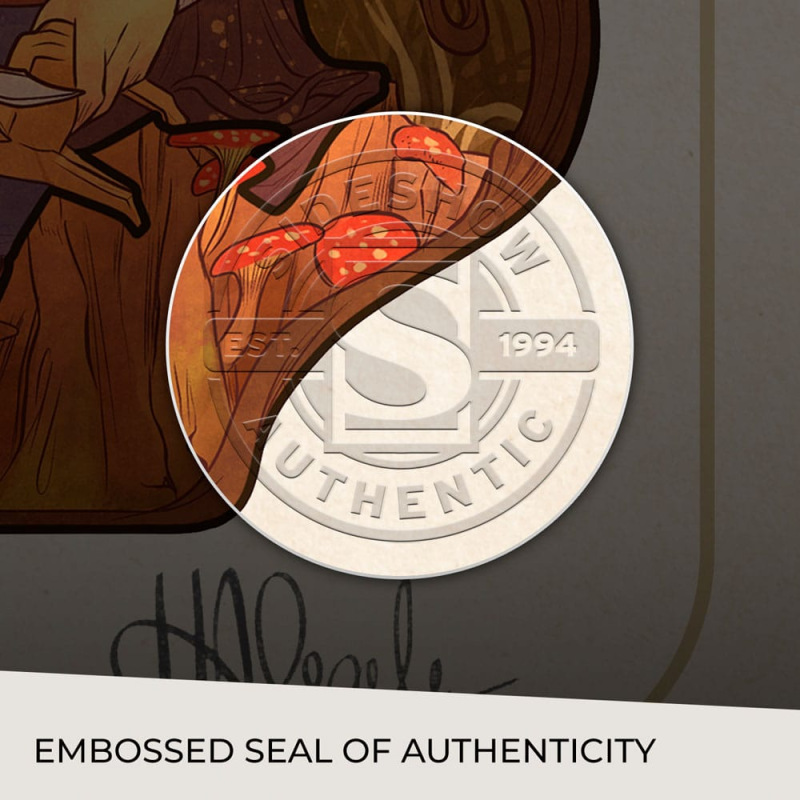 Critical Role Art Print Travis Willingham: 10th Anniversary Art Nouveau Illustrations 46 x 28 cm - u 7