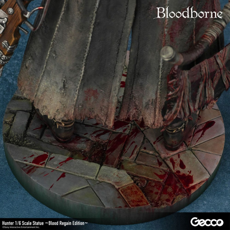 Bloodborne The Old Hunters PVC Statue 1/6 Hunter Blood Regain Edition 32 cm 9