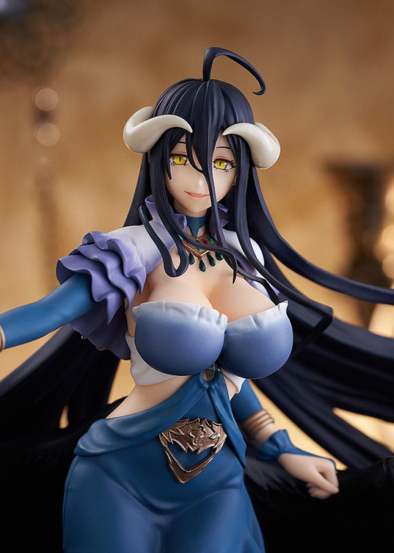 Overlord Pop Up Parade SP PVC Statue Albedo: Jet Black Dress Ver. 25 cm 1