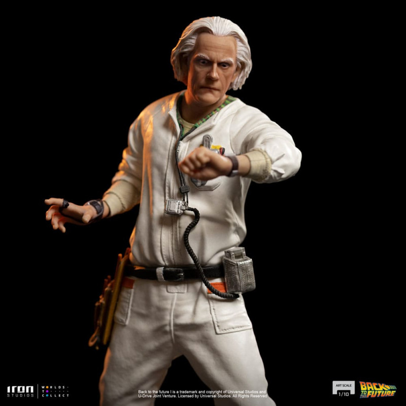 Back to the Future Art Scale Statue 1/10 Doc Brown 22 cm 7
