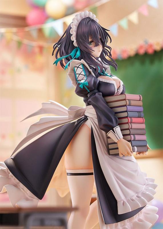 Original Illustration PVC Statue 1/6 Maid Maison Hanikami Kanojo Hikage Chigami Illustration by Piro 9