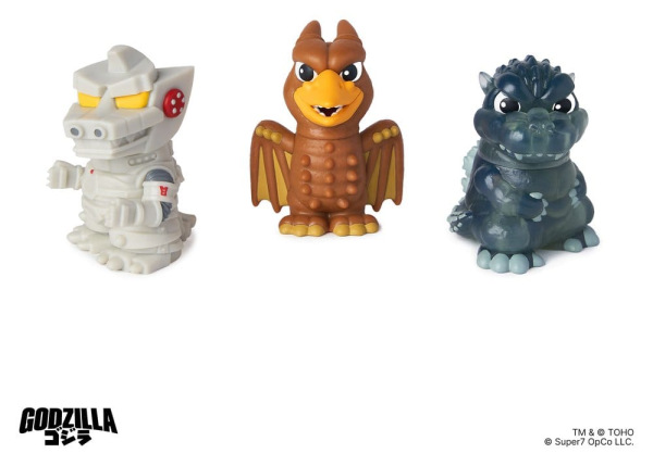 Godzilla Toho Fun! Fun! Mini Figures Wave 01 Blind Box Display (9) 5