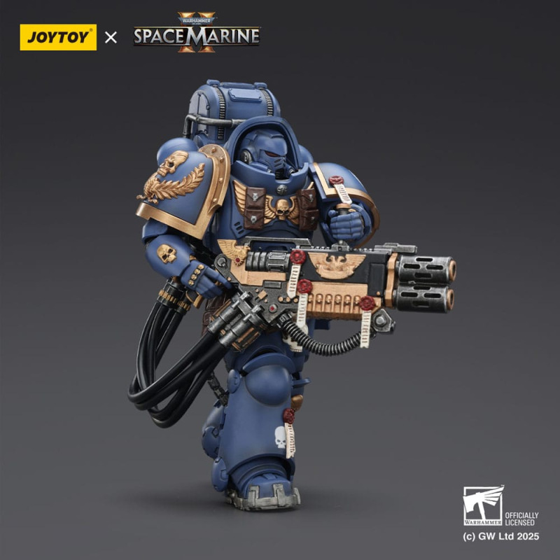 Warhammer 40,000: Space Marine 2 Action Figure Ultramarines Heavy Artificer Armor with Relic Multi-M 4