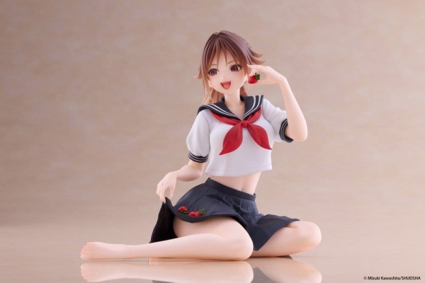 Strawberry 100% Desktop Cute PVC Figure Satsuki Kitaoji (School uniform Ver.) 18 cm 8