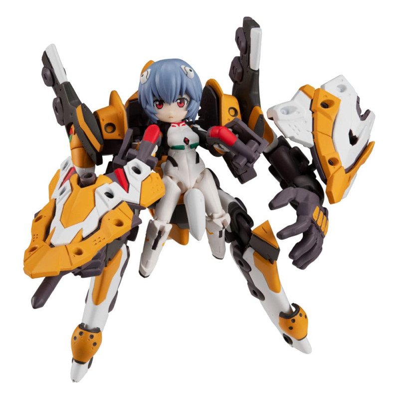 Evangelion Desktop Army Figures Ayanami Rei & Evangelion No. 0 (Kai) 15 cm 5