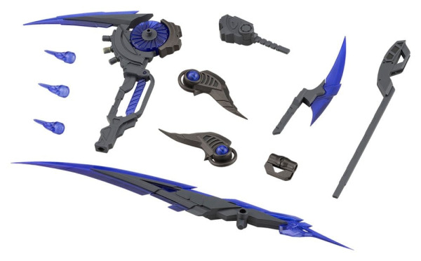 Kotobukiya M.S.G. Model Kit Accessory Set Heavy Weapon Unit 69 Evil Scythe Gray Ver. 7
