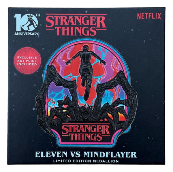 Stranger Things Medallion Eleven & Mind Flayer Limited Edition 4
