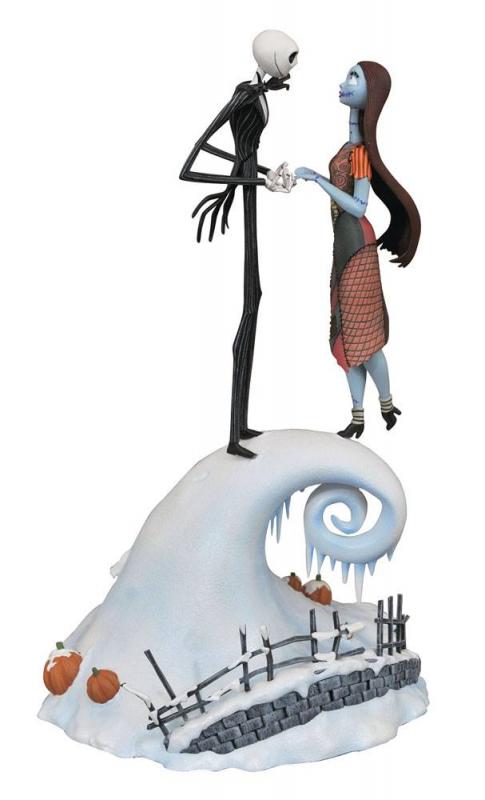 Nightmare Before Christmas: Jack & Sally 36 cm Milestones Statue - Diamond Select
