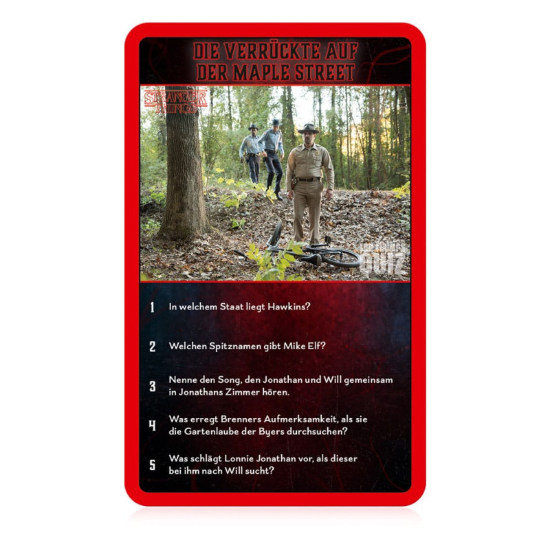 Stranger Things Card Game Top Trumps Quiz *German Version* 3