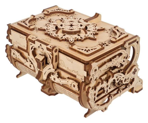Ugears 3D Wooden Puzzle Antique Box 5
