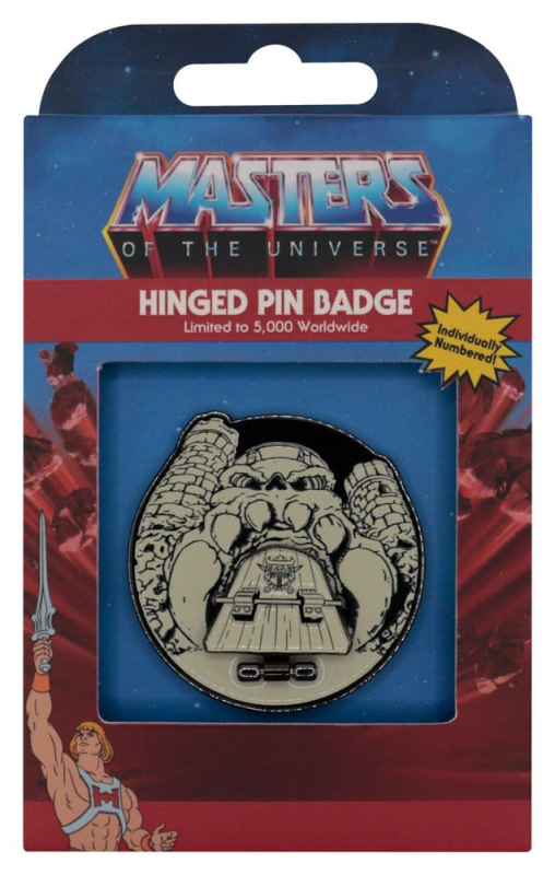 Masters of the Universe Pin Badge Hinged Castle Grayskull Limited Edition 3