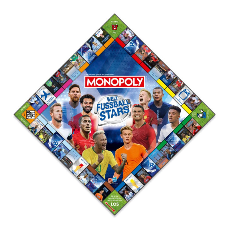 Monopoly Board Game Weltfussballstars *German Version* 1