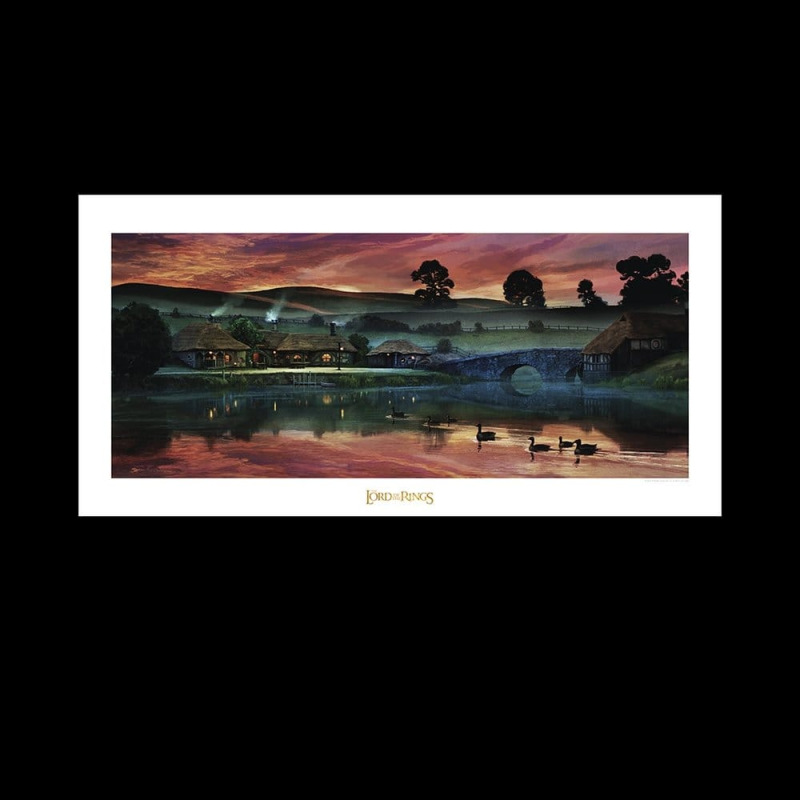 Lord of the Rings Art Print Return to the Green Dragon Inn 59 x 42 cm 1