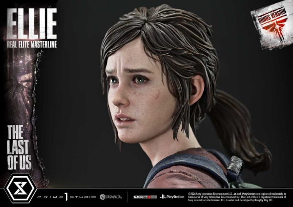 The Last of Us (Part I) Real Elite Masterline Statue 1/4 Ellie Bonus Version 46 cm 9