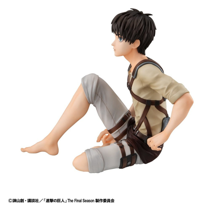 Attack on Titan G.E.M. Series PVC Figure Eren Yeager Palm Size 10 cm 5