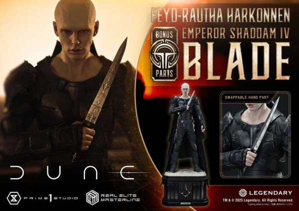 Dune: Part Two Real Elite Masterline Series Statue 1/3 Feyd-Rautha Harkonnen Ultimate Bonus Version 2