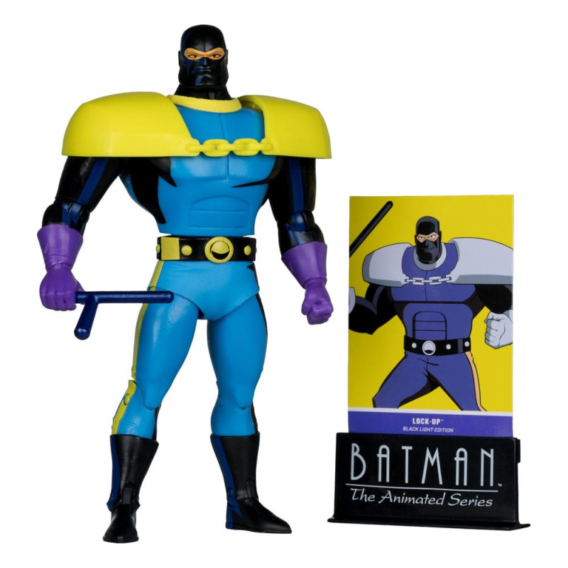 Batman: The Animated Series DC Direct Build-A Action Figures Wave 5 Lock-Up Black Light Edition (Gol 1