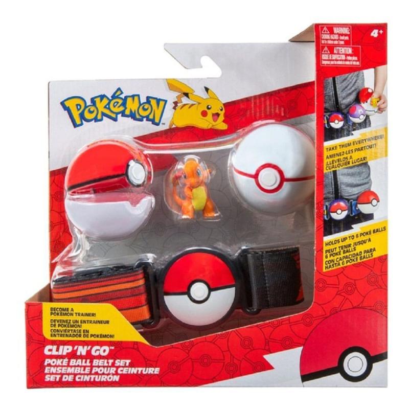 Pokémon Clip'n'Go Poké Ball Belt Set Poké Ball, Luxury Ball & Charmander 4