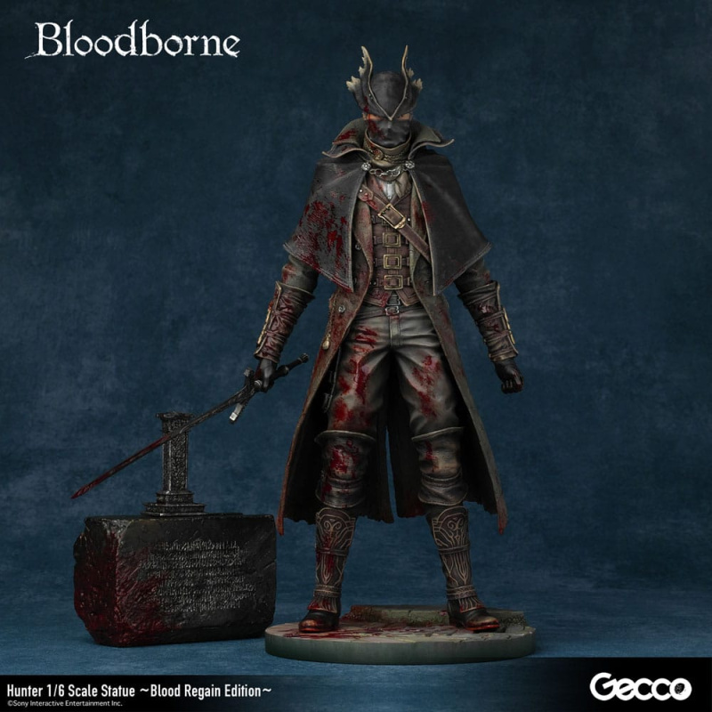 Bloodborne The Old Hunters PVC Statue 1/6 Hunter Blood Regain Edition 32 cm 10