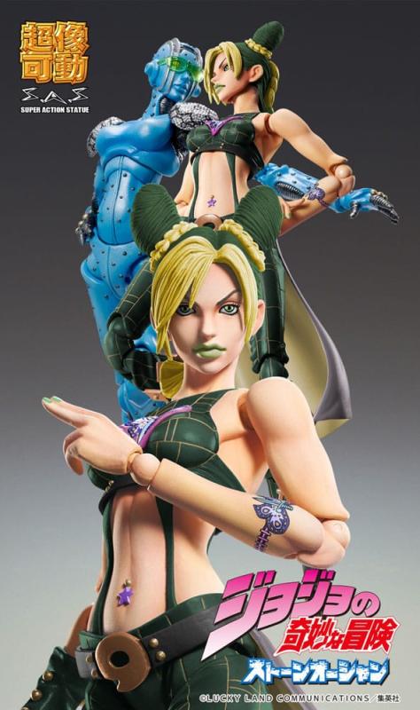 JoJo's Bizarre Adventure Part 6 Stone Ocean Super Action Action Figure Chozokado Jolyne Cujoh Third 5