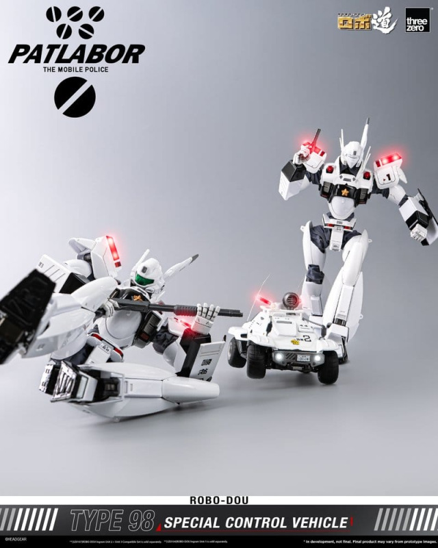 Mobile Police Patlabor ROBO-DOU Type 98 Special Control Vehicle 10 cm 9