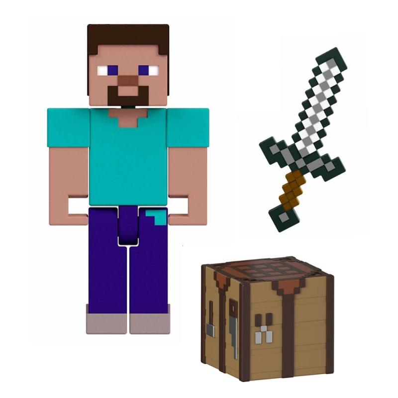 Minecraft Action Figure Steve 8 cm 1