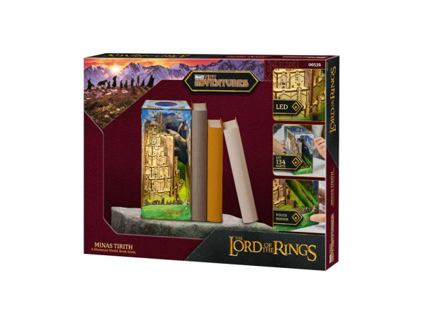 The Lord of the Rings Tiny Adventures Book Nook Mini Diorama Minas Tirith 23 cm 8