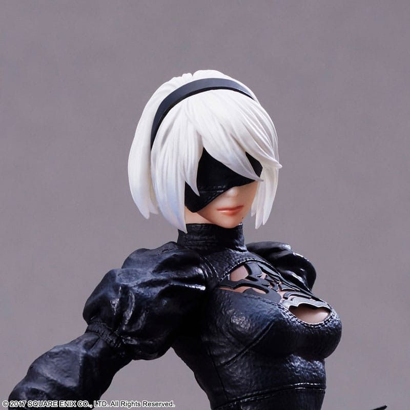 NieR:Automata FORM-ISM PVC Statue YoRHa Android 2B (YoRHa No.2 Type B) 18 cm 6