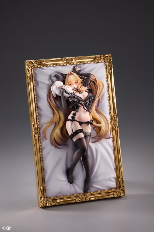 Original Character PVC Figure 1/7 Stella Black Cat Ver. Deluxe Edition 27 cm 13