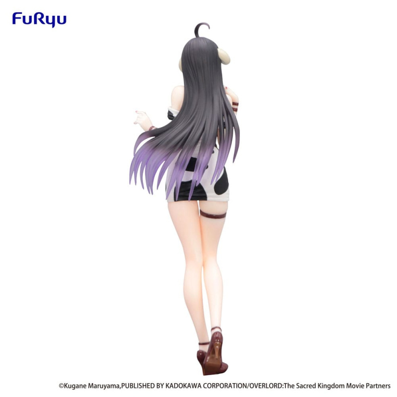 Overlord Trio-Try-iT PVC Statue Albedo Mini Dress Cow Pattern Ver. 21 cm 5