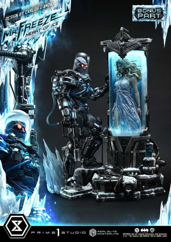 DC Comics Real Elite Masterline Series Statue 1/3 Batman (Comics) Mr. Freeze Heart of Ice (Design by