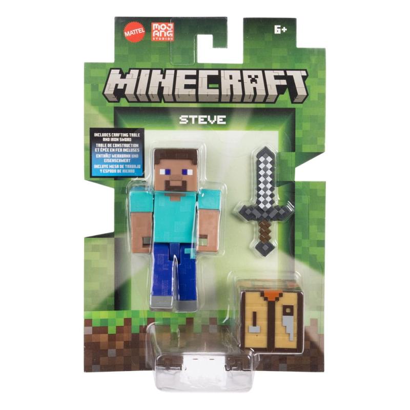 Minecraft Action Figure Steve 8 cm 3