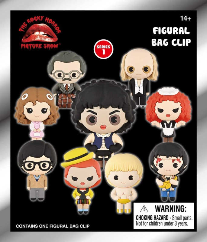 The Rocky Horror Picture Show 3D PVC Bag Clips Series 1 Blind Bag Display (24) 1