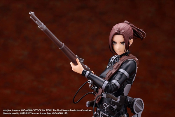 Attack on Titan: The Final Season Oshi Works PVC Figure Sasha Blouse The Final Season Ver. 25 cm 3