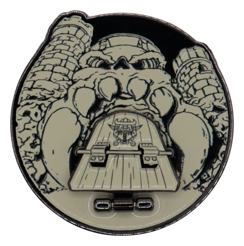 Masters of the Universe Pin Badge Hinged Castle Grayskull Limited Edition 1