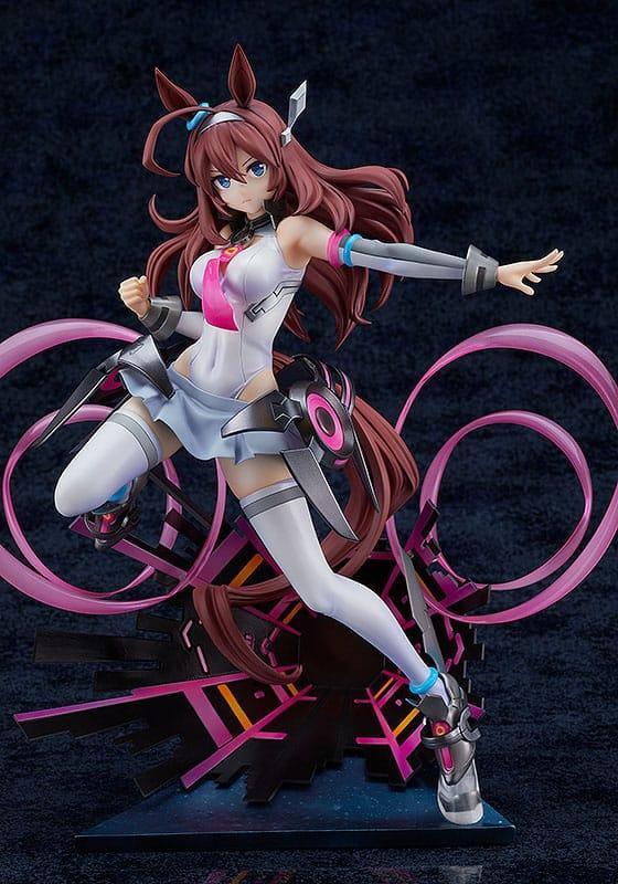 Uma Musume Pretty Derby PVC Statue 1/7 Mihono Bourbon The Chestnut Cyborg 26 cm 5