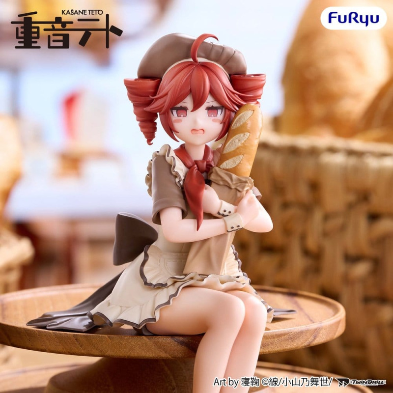 UTAU Noodle Stopper PVC Figure Kasane Teto Baguette Ver. 14 cm 1