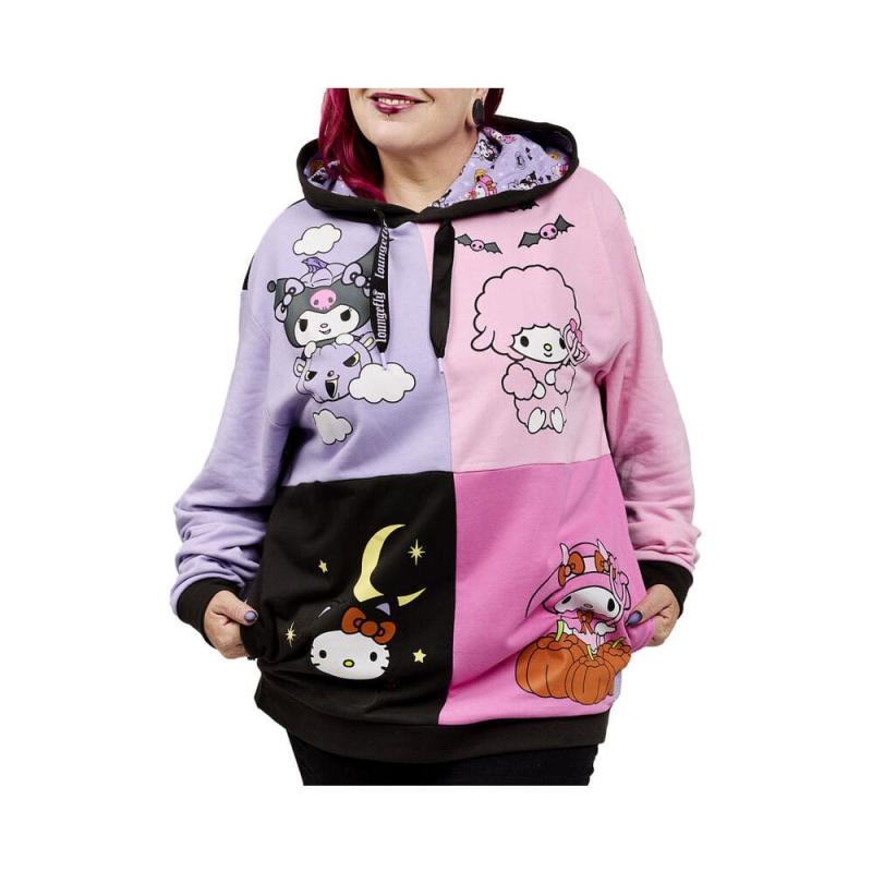 Kuromi and my Melodi by Loungefly hooded jacket Halloween