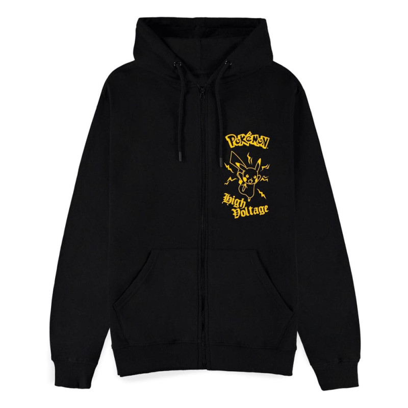 Pokémon Zipper Hoodie Pikachu Voltage Size S 1