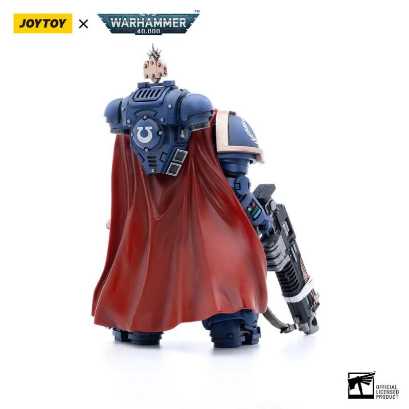 Warhammer 40k Action Figure 1/18 Ultramarines Captain with Master-Crafted Heavy Bolt Rifle 12 cm 10