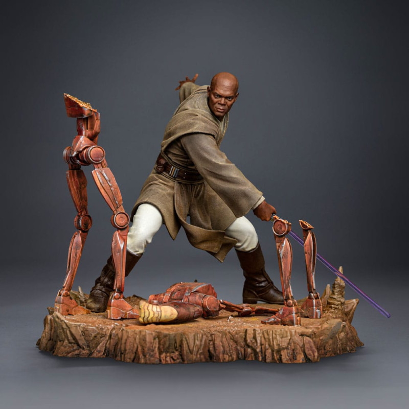 Star Wars Art Scale Statue 1/10 Mace Windu 18 cm 1