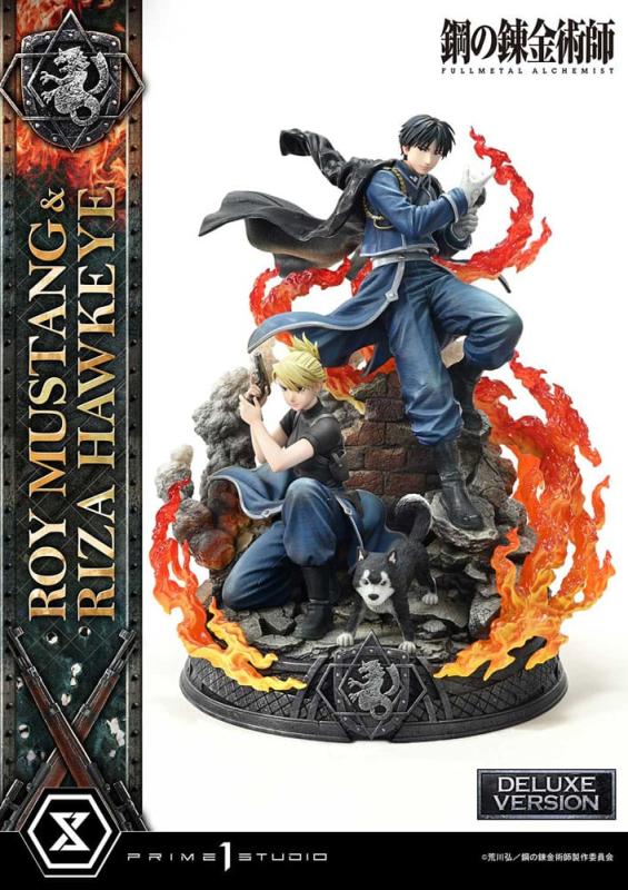 Fullmetal Alchemist Concept Masterline Statue 1/6 Roy Mustang & Riza Hawkeye Deluxe Bonus Version 50