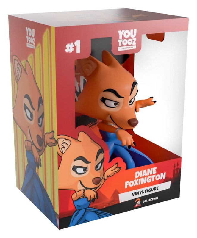 Bad Guys 2 Vinyl Figure Diane Foxington 12 cm 3