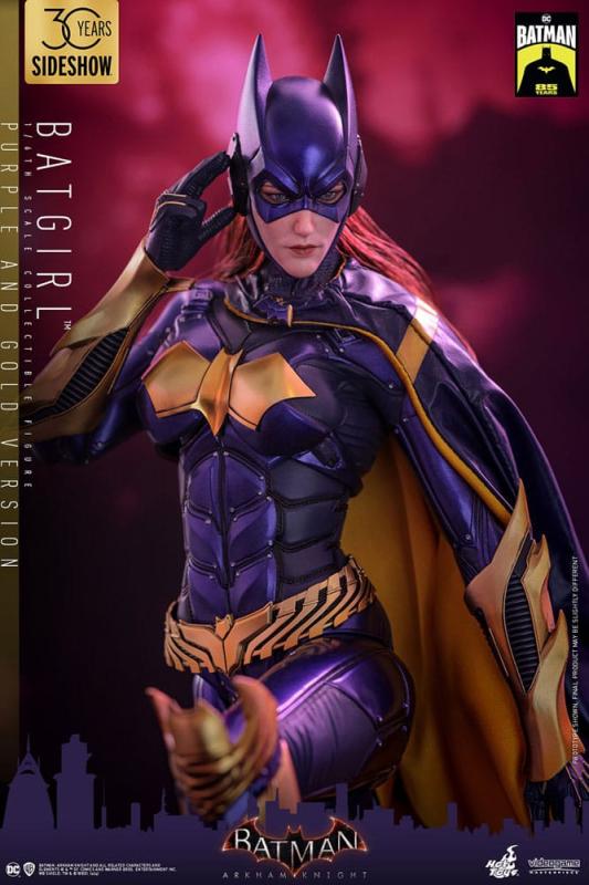 Batman Arkham Knight Videogame Masterpiece Action Figure 1/6 Batgirl (Purple and Gold Version) Exclu 7