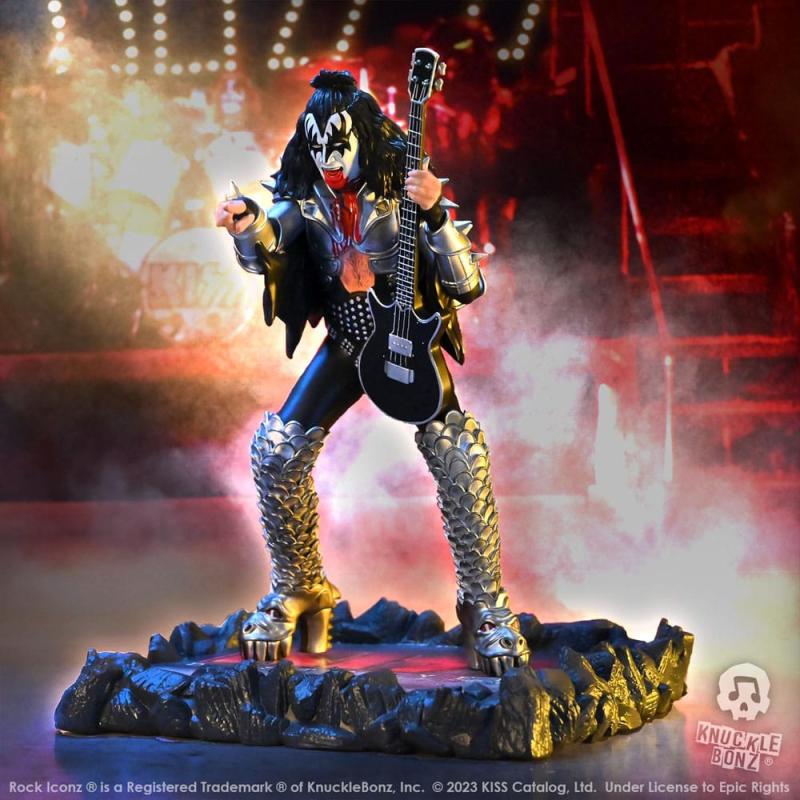 Kiss Rock Iconz Statue The Demon (Destroyer) 22 cm